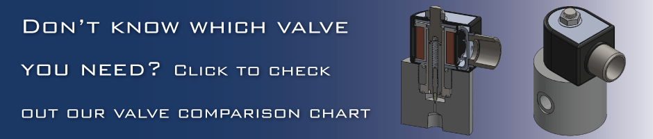 High Pressure Valves Comparison Chart
